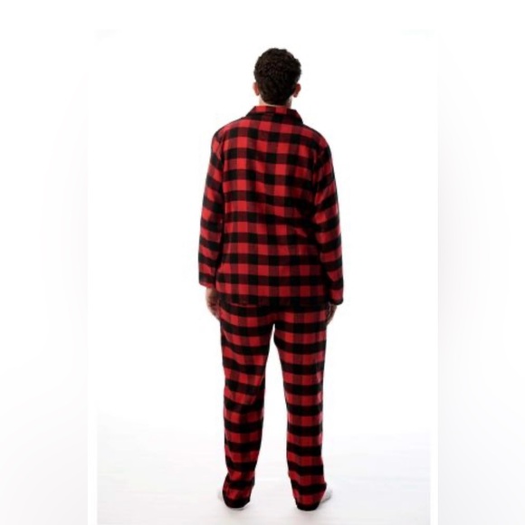 WONDERSHOP Men’s Lounge /
Pajama Set Red Buffalo Check, 💯 % Cotton NWT - Picture 11 of 16
